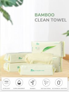 Pearl Pattern Massage Disposable Face Towel Wipes Cotton Soft Tissue